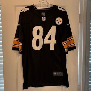NFL Antonio Brown Pittsburgh Steelers Black Jersey